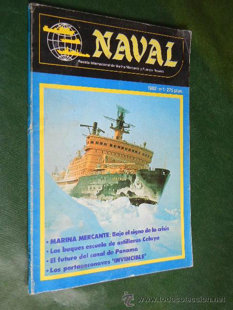 Militaria: REVISTA NAVAL N.1 1982