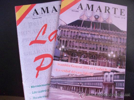 Military Antiques: LOTE DE 2 REVISTAS AMARTE. 2012 . LA PEPA, EL ODISSEY, ETC ..