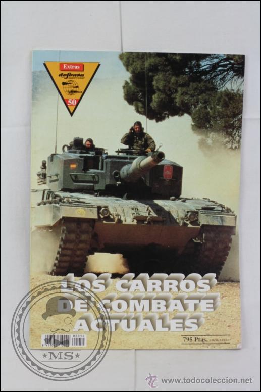 Militaria: Revista Defensa - N&ordm; 50. Los Carros de Combate Actuales - Ed. Publicaciones de Defensa - A&ntilde;o 1998
