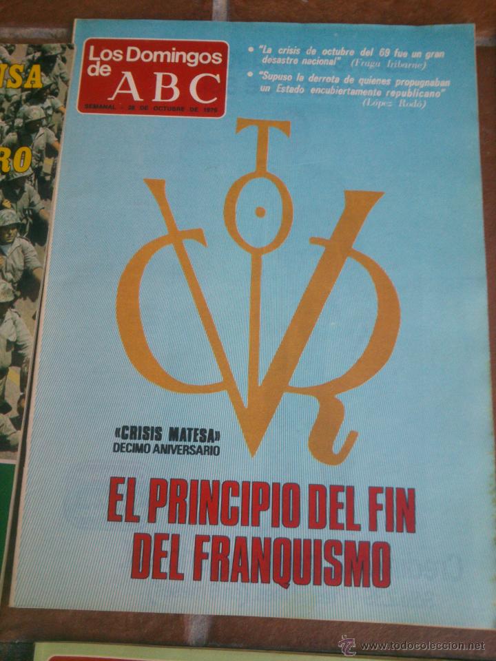 Militaria: EL PRINCIPIO DEL FIN DEL FRANQUISMO.