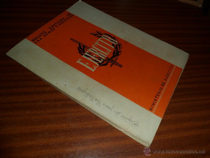 Militaria: EJERCITO. REVISTA ILUSTRADA DE LAS ARMAS Y SERVICIOS. N&ordm; 60 ENERO 1945
