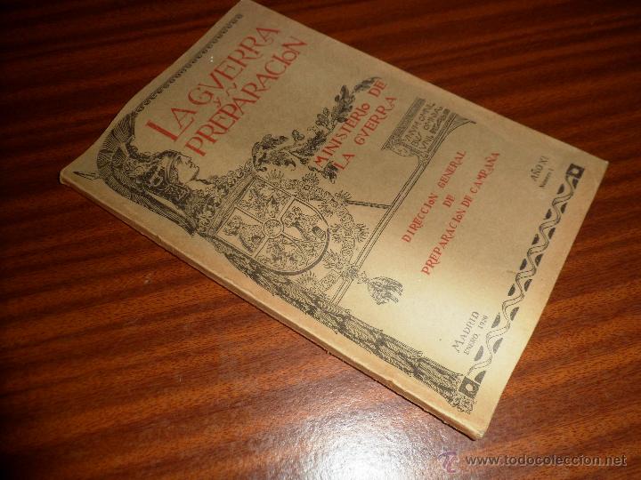 Militaria: LA GUERRA Y SU PREPARACI&Oacute;N. ENERO 1926 N&ordm; 1 A&Ntilde;O XI - MINISTERIO DEL EJ&Eacute;RCITO