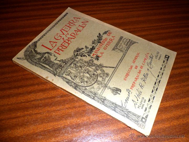 Military Antiques: LA GUERRA Y SU PREPARACI&Oacute;N. ABRIL 1927 A&Ntilde;O XII N&ordm; 4
