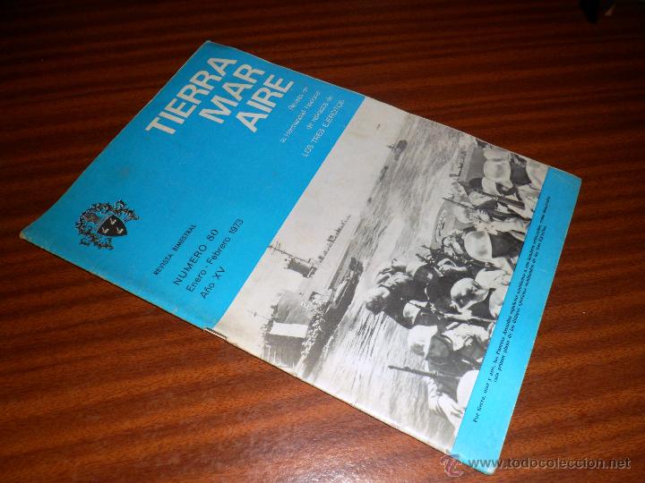 Militaria: TIERRA MAR AIRE. REVISTA DE LA HERMANDAD NAC. DE RETIRADOS DE LOS 3 EJERCITOS. N&ordm; 80 ENE-FEB 1973