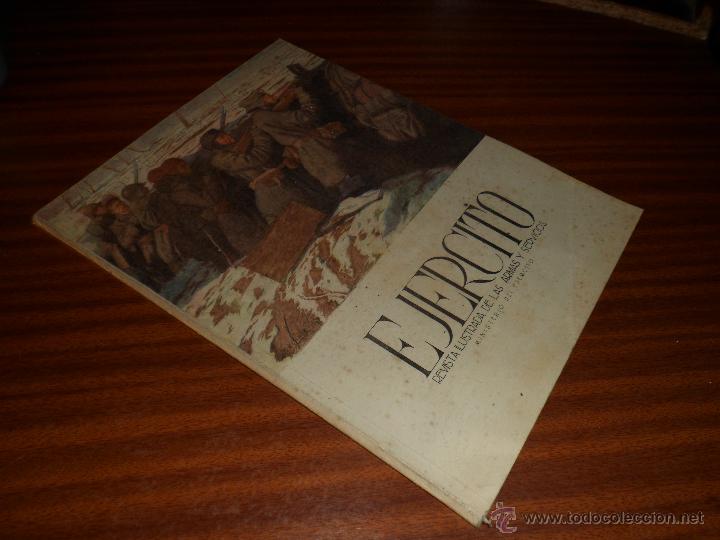 Militaria: EJERCITO. REVISTA ILUSTRADA DE LAS ARMAS Y SERVICIOS. N&ordm; 122 MARZO 1950
