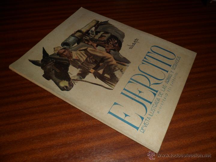 Militaria: EJERCITO. REVISTA ILUSTRADA DE LAS ARMAS Y SERVICIOS. N&ordm; 127 AGOSTO 1950