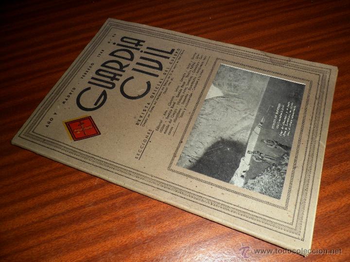 Military Antiques: GUARDIA CIVIL. REVISTA OFICIAL DEL CUERPO N&ordm; 46 A&Ntilde;O V FEBRERO 1948