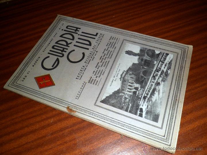Military Antiques: GUARDIA CIVIL. REVISTA OFICIAL DEL CUERPO N&ordm; 65 A&Ntilde;O VI SEP 1949