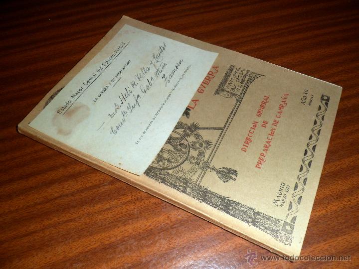 Military Antiques: LA GUERRA Y SU PREPARACION - MARZO 1927 A&Ntilde;O XII N&ordm; 3