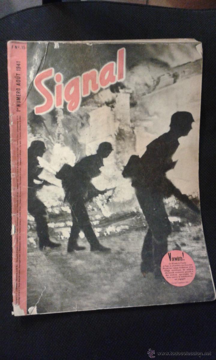 Militaria: SIGNAL SP N&ordm; 15 1941 EDICI&Oacute;N ESPA&Ntilde;OLA