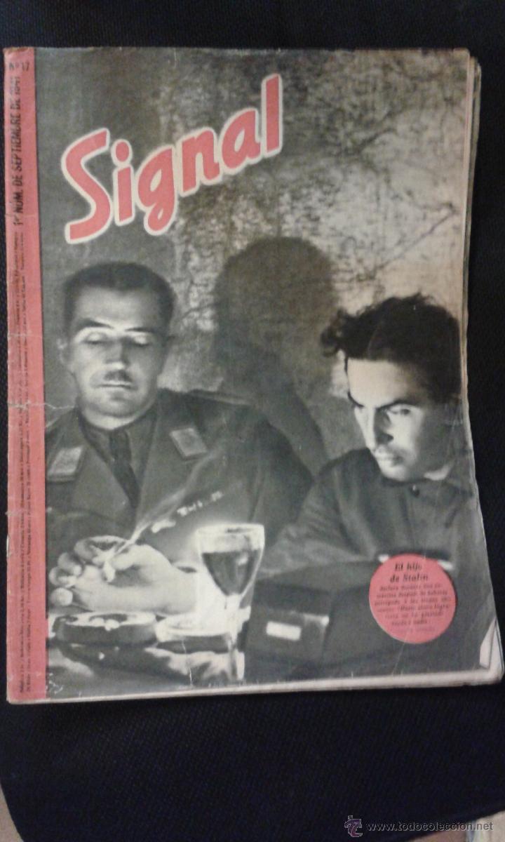 Militaria: Revista Signal n&ordm; 17 septiembre de 1941.