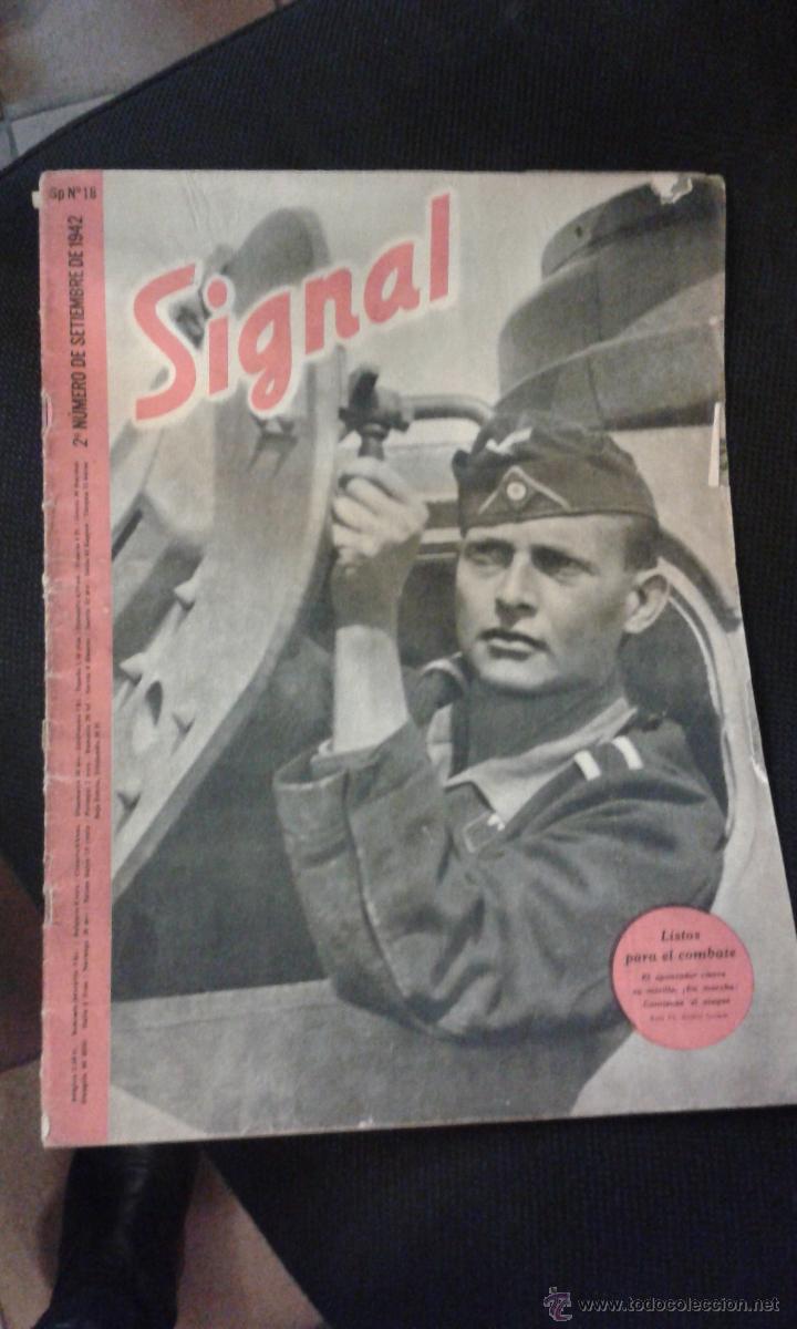 Militaria: Revista alemana SIGNAL ed. Sp n&ordm; 18 de 1942 En Espa&ntilde;ol