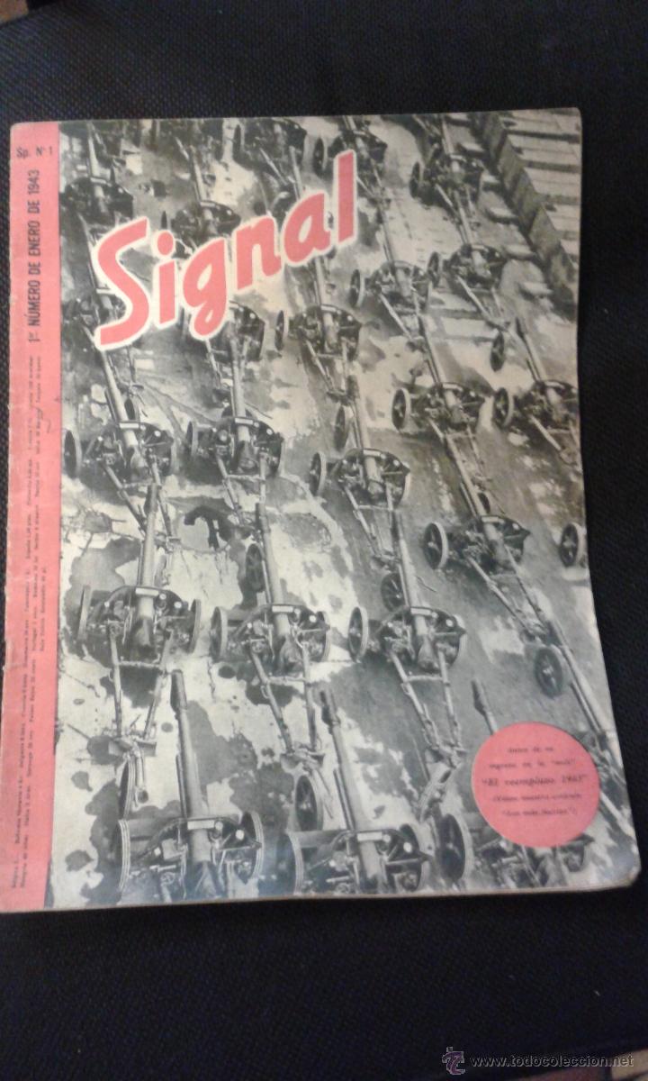 Military Antiques: Revista Signal en Castellano, n&ordm; 1, enero del 1943