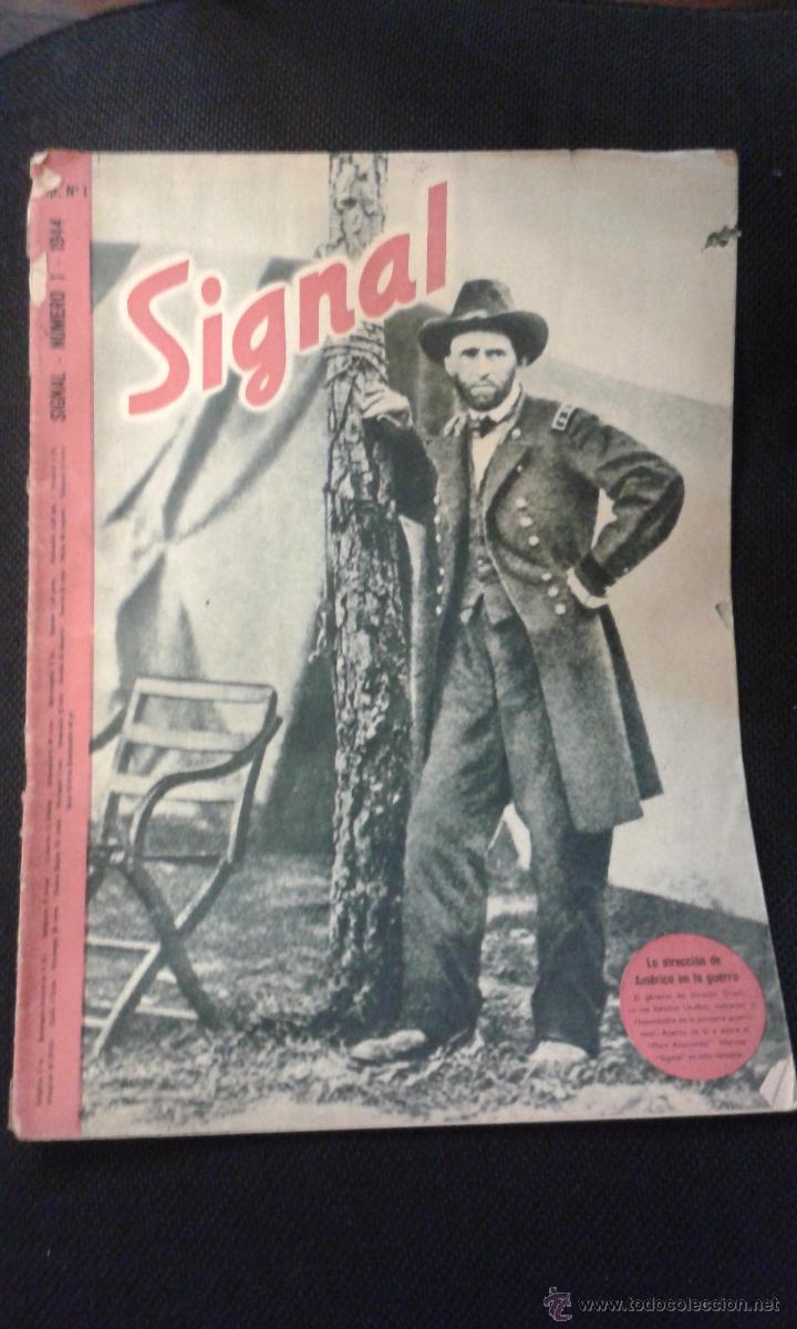 Military Antiques: Alemania III Reich. Revista Signal. En castellano. N&ordm; 1 1944.