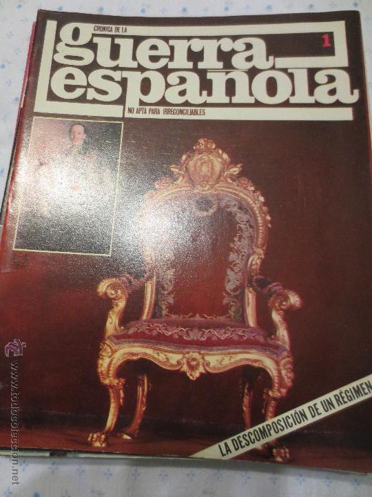 Military Antiques: cronica de la guerra espa&ntilde;ola. n&ordm; 1