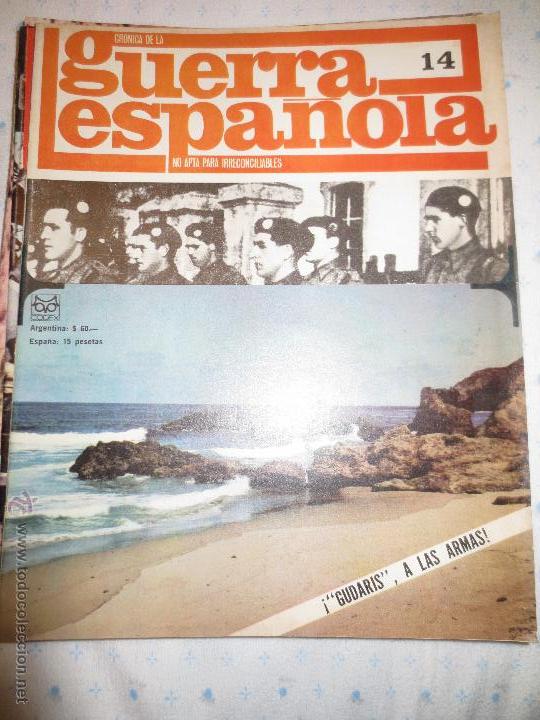 Military Antiques: cronica de la guerra espa&ntilde;ola. n&ordm; 14