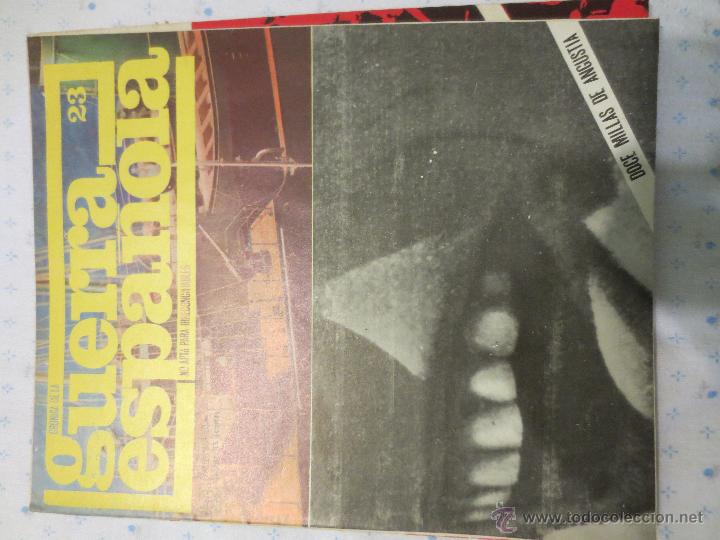 Military Antiques: cronica de la guerra espa&ntilde;ola. n 23