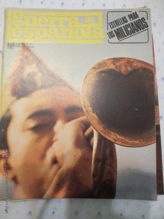 Military Antiques: cronica de la guerra espa&ntilde;ola. n&ordm;31