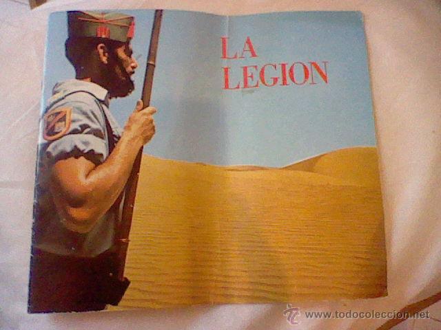 Military Antiques: PUBLICACION 10 HOJAS LA LEGION MINISTERIO INFORMACION Y TURISMO 1972 *c19