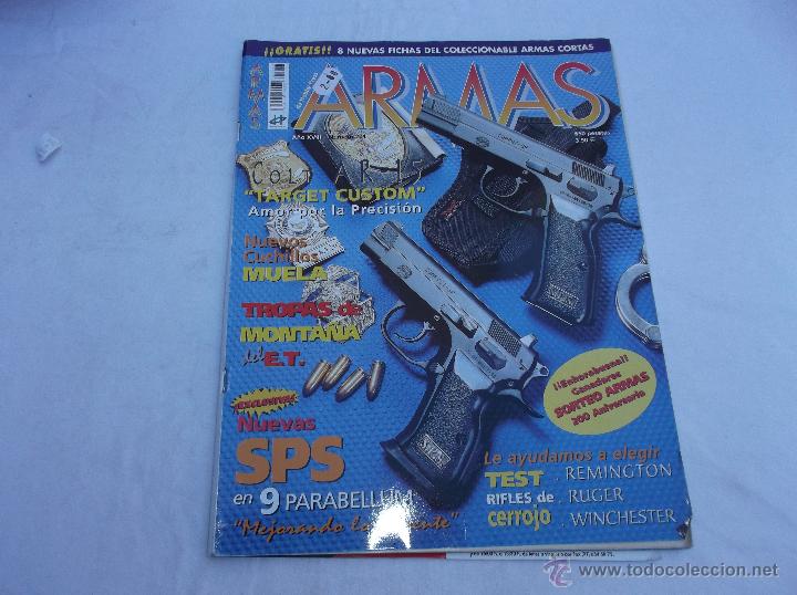 Military Antiques: ARMAS  N&ordm; 201. RIFLES DE CERROJO. NUEVOS CUCHILLOS MUELA. TARGET CUSTOM. TROPAS DE MONTA
