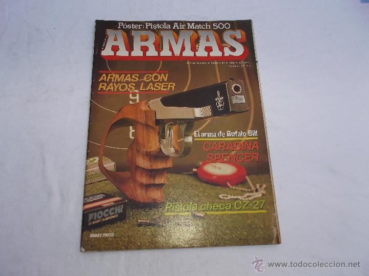 Military Antiques: ARMAS N&ordm; 49. ARMAS CON RAYOS LASER. CARABINA SPENCER. PISTOLA CHECA CZ-27. LA AVANCARGA COMO DEPORTE