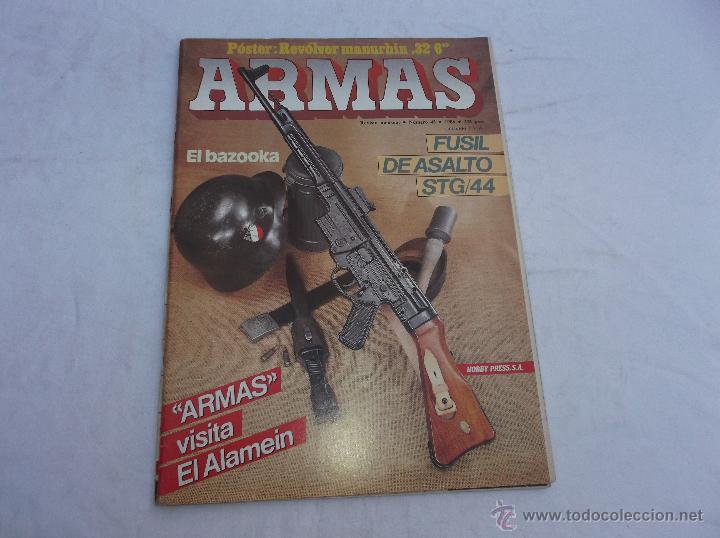 Military Antiques: ARMAS N&ordm; 45. FUSIL DE ASALTO STG/44. EL BAZOOKA. REVOLVER MANURHIN. LA FABRICA DE ARMAS DE TOLEDO.