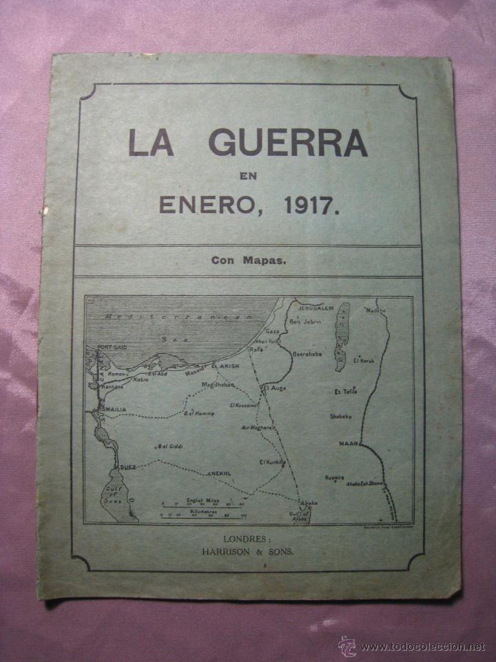 Military Antiques: LA GUERRA EN ENERO 1917 - REVISTA ORIGINAL ILUSTRADA - PRIMERA GUERRA MUNDIAL