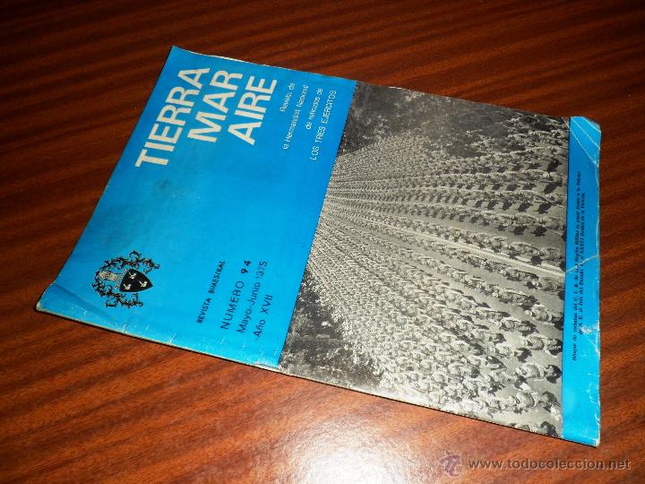 Military Antiques: TIERRA MAR AIRE. REVISTA DE LA HERMANDAD NAC. DE RETIRADOS DE LOS 3 EJERCITOS. N&ordm; 94 MAY-JUN 1975