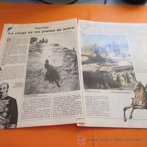 Military Antiques: ARTICULO 1981 - LA CARGA DE LOS JINETES DE ACERO - 6 PAG