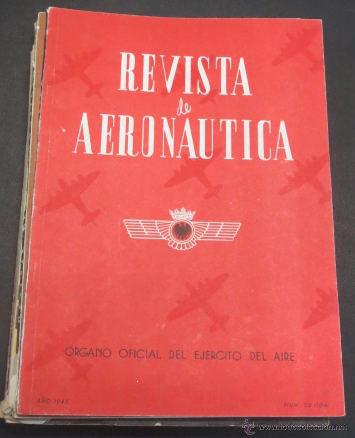 Military Antiques: REVISTA DE AERON&Aacute;UTICA &Oacute;RGANO OFICIAL DEL EJ&Eacute;RCITO DEL AIRE N&ordm; 5 A&Ntilde;O 1945