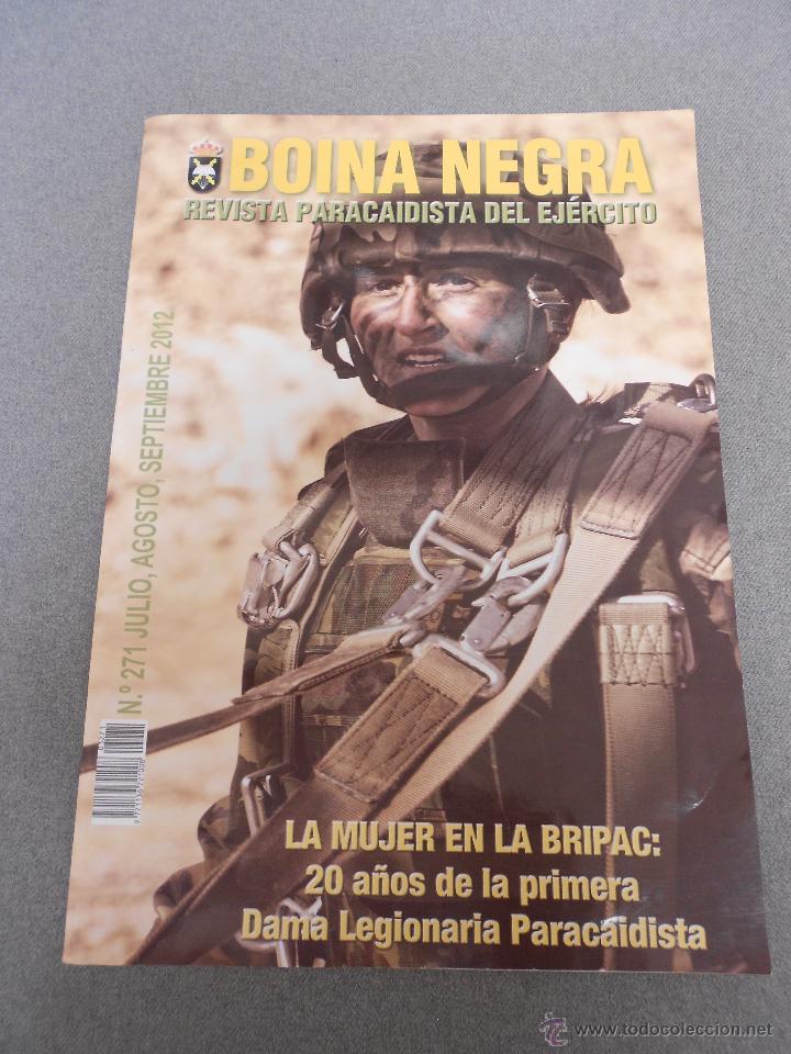 Militaria: REVISTA PARACAIDISTA DEL EJERCITO. BOINA NEGRA.