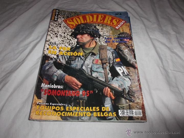 Militaria: SOLDIERS N&ordm; 4. LA FRR EN ACCION. SOMONTANO 1995. EQUIPOS ESPECIALES BELGAS. COSACOS DE KUBAN.