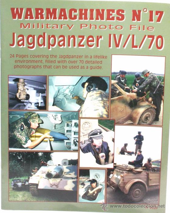 Militaria: Libro Warmachines n&ordm; 17, Jagdpanzer IV, Verliden, en ingl&eacute;s, 24 p&aacute;ginas
