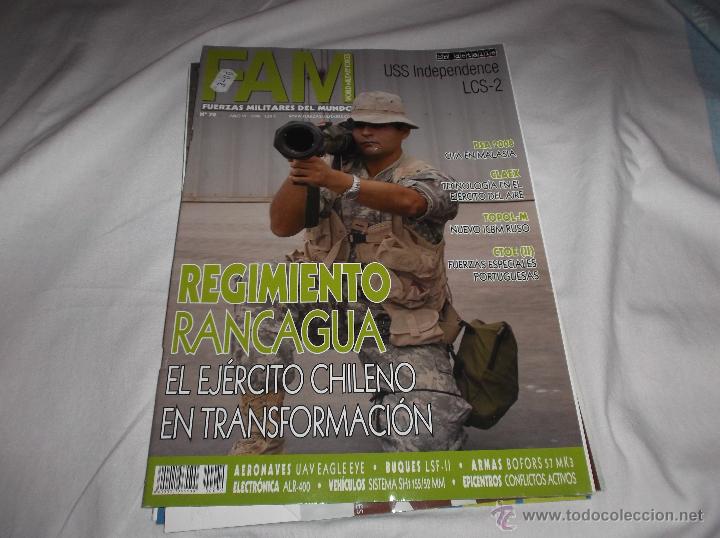 Militaria: FAM N&ordm; 70. REGIMIENTO RANCAGUA. DSA 2008. CLAEX. TOPOL-M. CTOE. AERONAVES UAV EAGLE EYE. ARMAS.