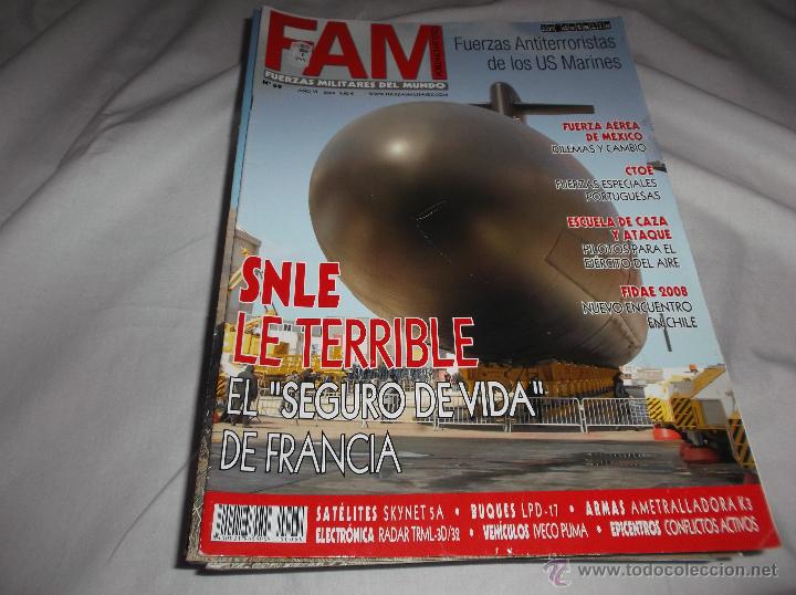 Militaria: FAM N&ordm; 69. SNLE LE TERRIBLE. FUERZA AEREA DE MEXICO. CTOE. ESCUELA DE CAZA Y ATAQUES. FIDAE 2008.