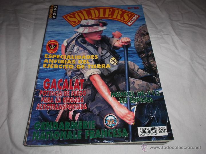 Militaria: SOLDIERS N&ordm; 26. ESPECIALIDADES ANFIBIAS DEL EJERCITO DE TIERRA. GACALAT. BRIGADA AEROTRANSPORTADORA.