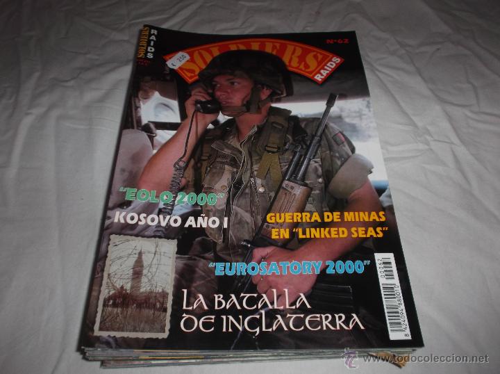 Militaria: SOLDIERS N&ordm; 62. EOLO 2000. KOSOVO A&Ntilde;O 1. GUERRA DE MINAS. LINKED SEAS. EUROSATORY 2000. BATALLAS.