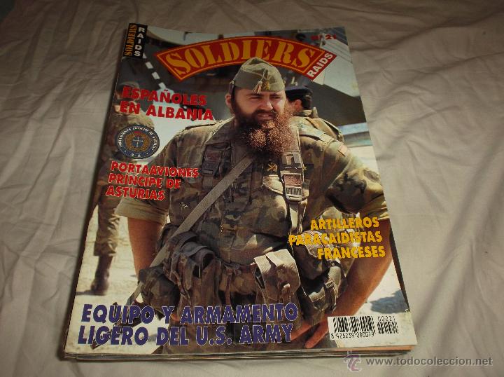 Militaria: SOLDIERS N&ordm; 21. ARTILLEROS PARACAIDISTAS. EQUIPO Y ARMAMENTO LIGERO DEL US ARMY. PORTAAVIONES.