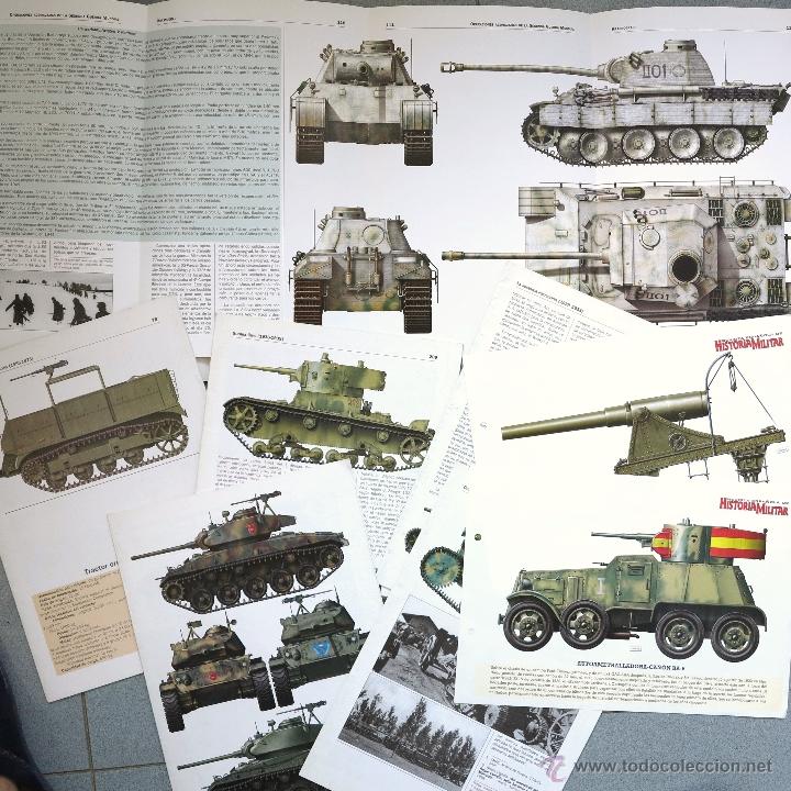 Military Antiques: Distintos fasciculos sobre carros de combate y tanques. Como se ven en las fotos adjuntas.