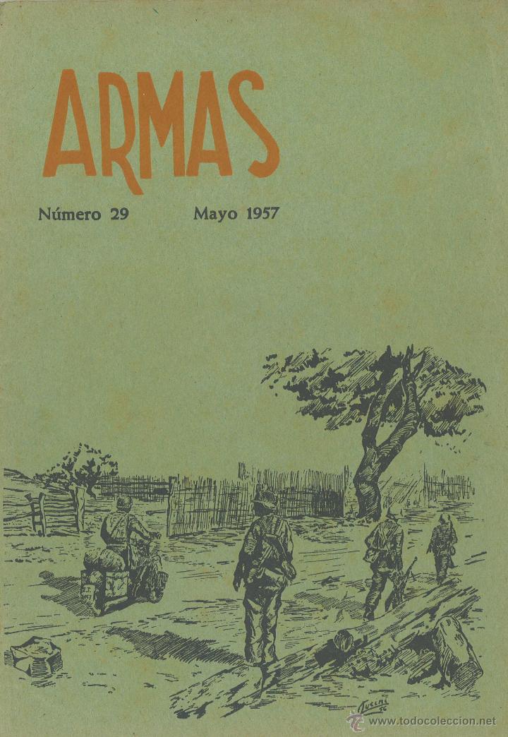 Military Antiques: Revista Armas. Academia General Militar. 1957