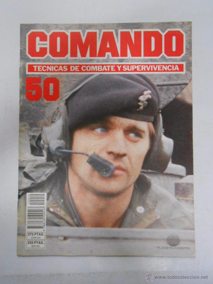 Militaria: COMANDO. TECNICAS DE COMBATE Y SUPERVIVENCIA. N&ordm; 50. TDKR33