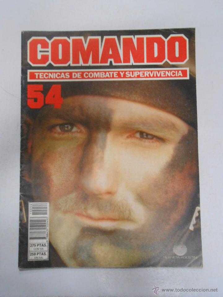 Militaria: COMANDO. TECNICAS DE COMBATE Y SUPERVIVENCIA. N&ordm; 54. TDKR33