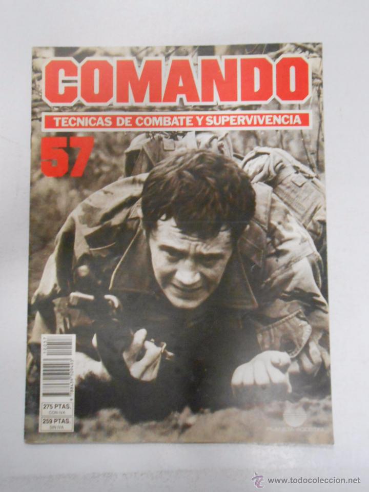 Militaria: COMANDO. TECNICAS DE COMBATE Y SUPERVIVENCIA. N&ordm; 57. TDKR33