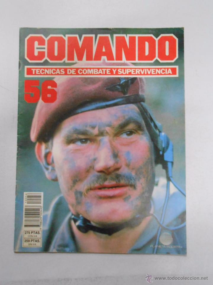 Militaria: COMANDO. TECNICAS DE COMBATE Y SUPERVIVENCIA. N&ordm; 56. TDKR33
