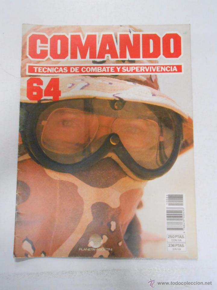 Militaria: COMANDO. TECNICAS DE COMBATE Y SUPERVIVENCIA. N&ordm; 64. TDKc127