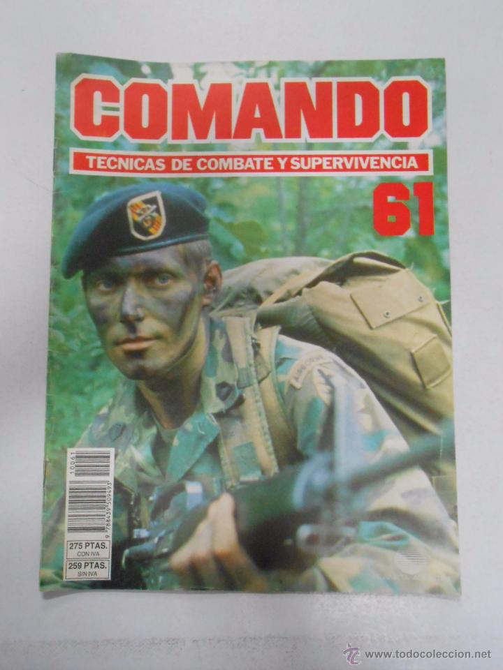 Militaria: COMANDO. TECNICAS DE COMBATE Y SUPERVIVENCIA. N&ordm; 61. TDKR33