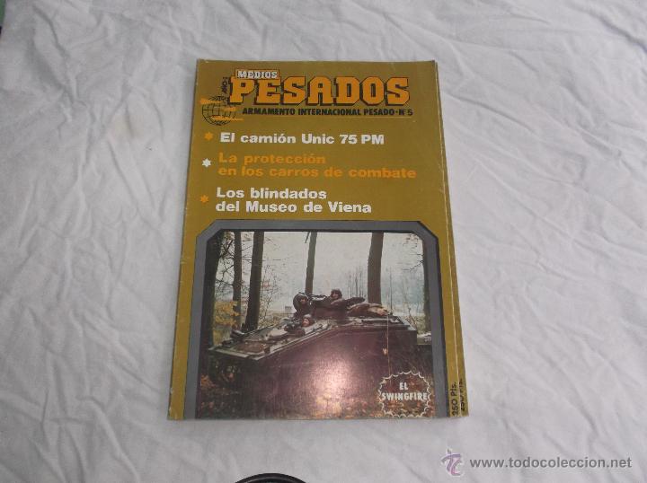 Militaria: medios pesados n&ordm; 5,camion inic 75 pm,la proteccion de los carros de combate, los blindados museo vi