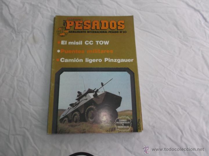 Militaria: medios pesados n&ordm; 10,misil cc tow, puentes militares camion ligero pinzgauer, carros occidentales u