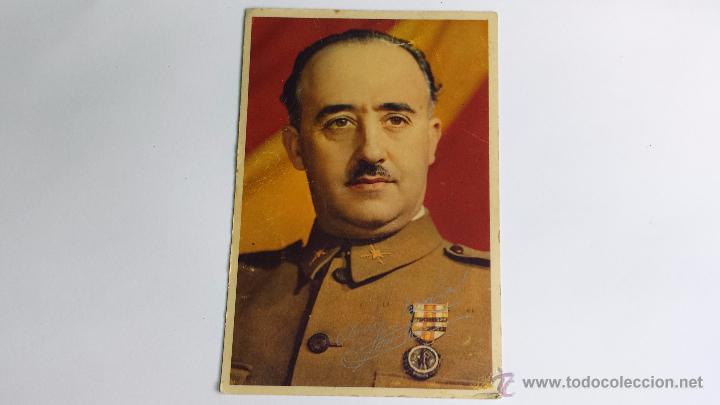 Militaria: tarjeta postal franco - Foto 1