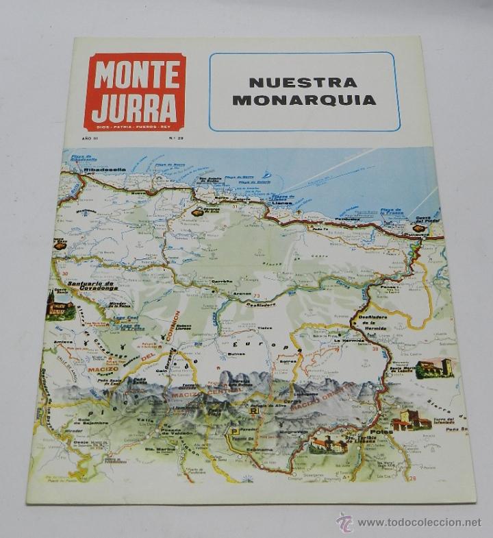 Militaria: ANTIGUA REVISTA CARLISTA - MONTEJURRA N&ordm; 29, AGOSTO 1967 - TRADICION, CASA DE BORBON PARMA - REQUETE